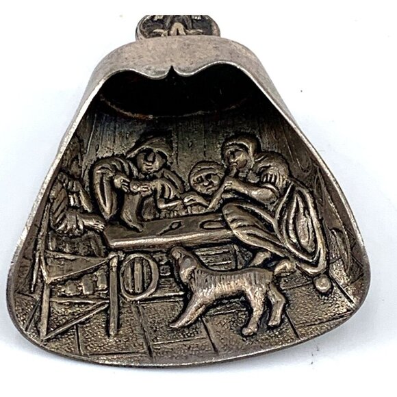 Oregon Souvenir Spoon HH90 Holland Sugar Scoop Spoon Hendrik Hooijkaas 1924-43 - Picture 4 of 9